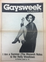 Gaysweek 1977.